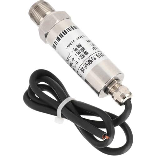 WLB-131 Pressure Transmitter 4-20mA Stainless Steel Diffused Silicon Transducer Sensor DC24V