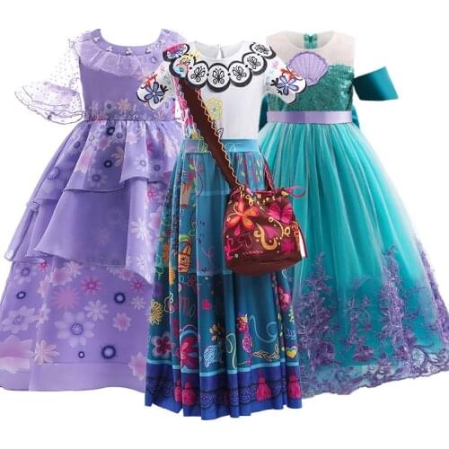 Dress Birthday Party Dresses Costume Girls Clothing Princess Dress Clothing Kids Clothes