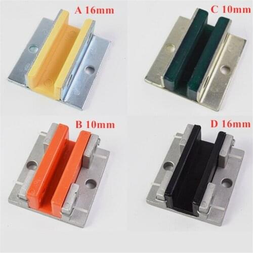 KLD30010 STRUSTESC Elevator Counterweight Guide Shoe Length 80mm Groove Width 10/16mm