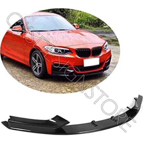 For BMW F22 Lip LCI 2013 2014 2015 2016 2017 2 SERİES Hamman Style Front Bumper Lip Splitter Diffuser Lip Body Kit Spoiler