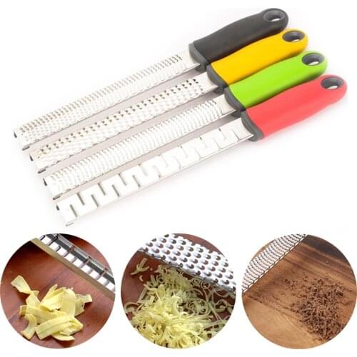 Stainless Steel Cheese Slicer Lemon Chocolate Fruit Grater for Garlic Cheese Zester Kitchen Fruit Vegetable Cutter Tools