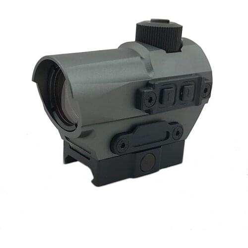 Tactical D10 Red Dot Sight 1.5 MOA Hunting Rifle Red Dot Scope With 20mm Riser Mount