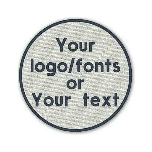 Your logo embroidered patch, Custom Personalized embroidery patch, Business