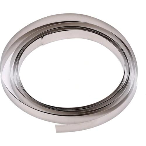 High Quality 2M 8mm X 0.1/0.12/0.15 Pure Nickel Strip Tape For Li 18650 Battery Spot Welding Compatible For Spot Welder Machine
