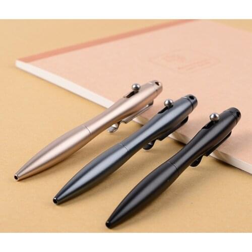 Defensive Tactical Pen Broken Window Tungsten Steel Head Outdoor Portable Tactical Pen Fashion Ballpoint Pens GDeals