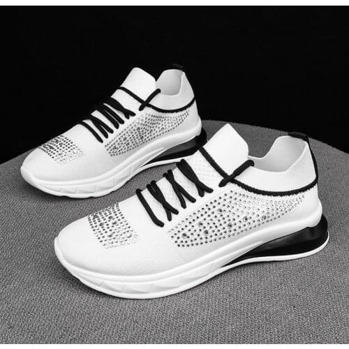 2021 Women Sneakers Breathable Sport Shoes Fashion Lightweight Ladies Casual Sneakers White Women Vulcanized Shoes