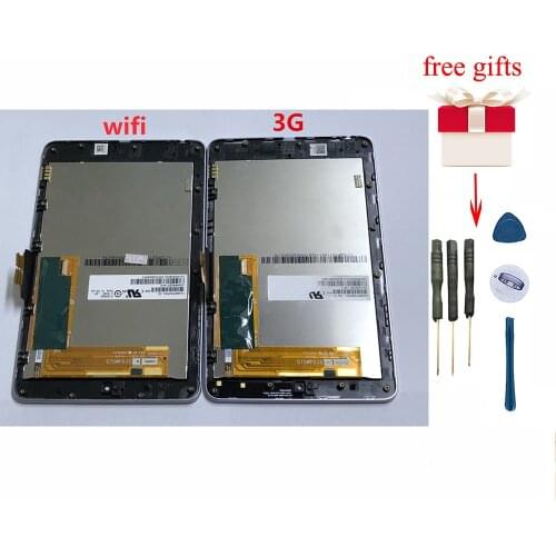 For ASUS Nexus 7 2012 LCD Display Touch Screen Digitizer Assembly with Frame for Google Nexus 7 1st Gen ME370T ME370 ME370TG
