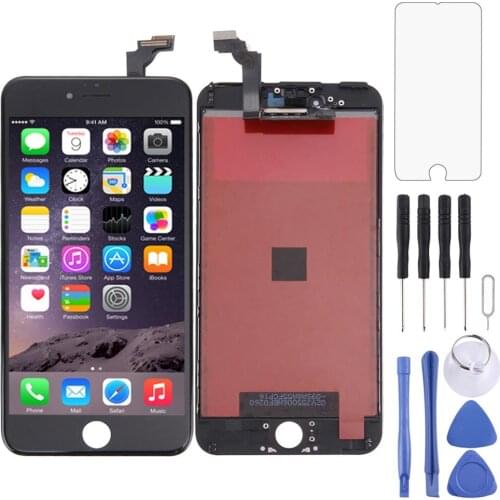 LCD Screen and Digitizer Full Assembly with Frame for iPhone 6 Plus