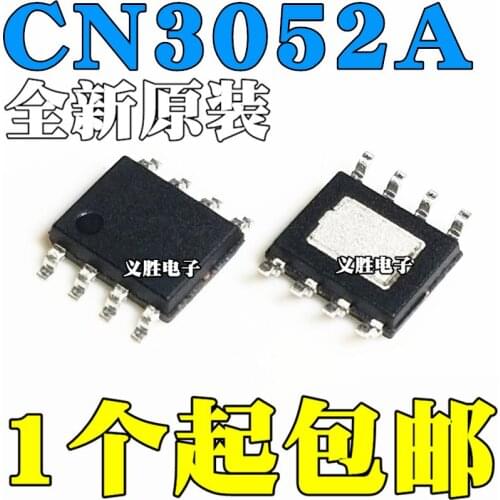 10pcs/lot Brand new original CN3052A lithium battery charging management power chip IC patch SOP8