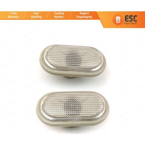 ESC ESP738 White Side Indicator Repeater Lamp 8200194580 for Renault Opel Nissan