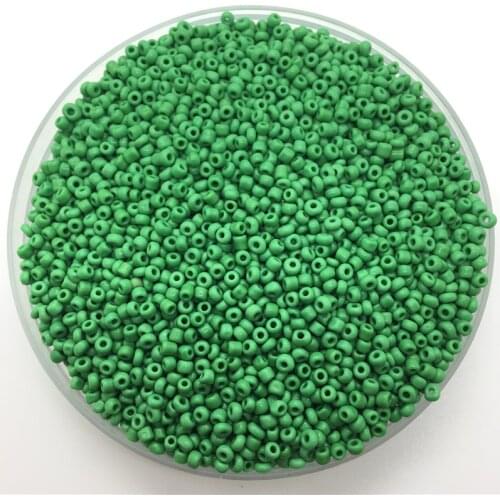 2mm 3mm 4mm Green Charm Czech Glass Seed Beads DIY Bracelet Necklace For Jewelry Making DIY Accessories