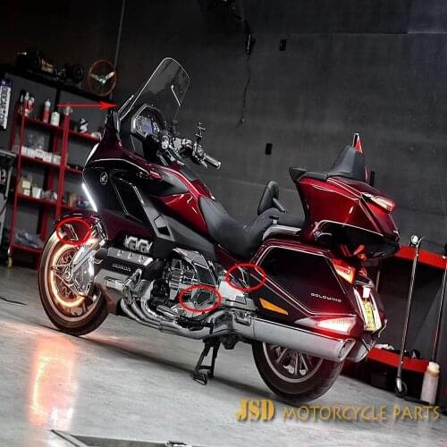 Gold Wing 1800 F6B GL1800 2018 2019 2020 Motorcycle front chrome chrome decorative cover for motorcycle accessories