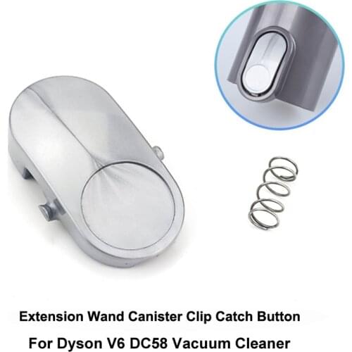 OEM Switch Button For Dyson V6 SV04 Vacuum Cleaner Motor Head Extension Wand Canister Clip Catch Tab Button Lock With The Spring