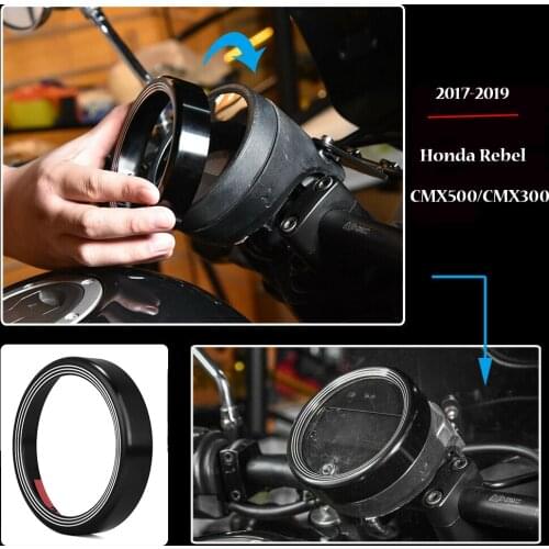 CMX500 CMX300 Speedo Odometer Cover Dashboard Gauge Meter Ring For 2017 2018 2019 Honda Rebel CMX 300 500 Motorcycle Accessories