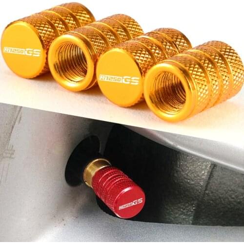 R1250GS LOGO Motorcycle CNC Tire Valve Air Port Stem Cover Caps CNC Accessories For BMW R 1250 GS R1250GS GSA LC ADV Adventure