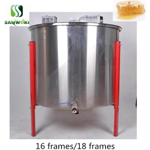 16 frames 18 frames electric stainless steel honey Shaker honey extractor machine Honey machine Honey centrifuge honey Separator