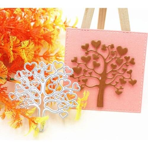 Love Tree DIY Handicrafts Cutting Dies Metal Cutting Stencils for Scrapbooking