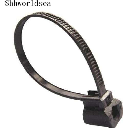 Shhworldsea 100pcs Free Shipping Nylon Black Cable Strap Length: 170mm For Toyota Hiace