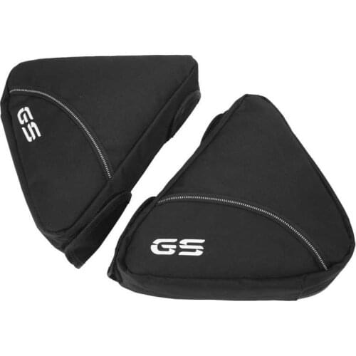 2pcs Waterproof Motorcycle Frame Bag Triangular Organizer Tool Storage Pouch Fit for F750GS F850GS R1200GS R1250GS LC ADV