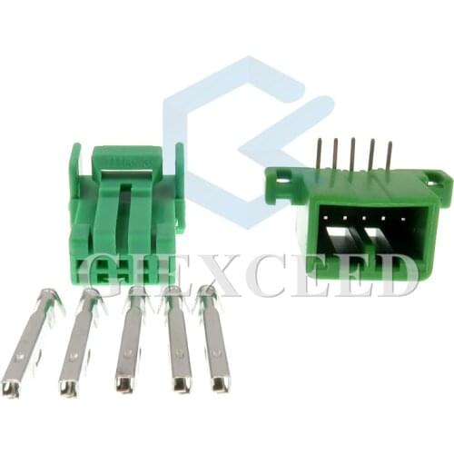 2 Sets JAE 5 Pin IL-AG5-5S-S3C1 Wire Automotive Connector Light Socket Steering Booster Plug For Honda Toyota