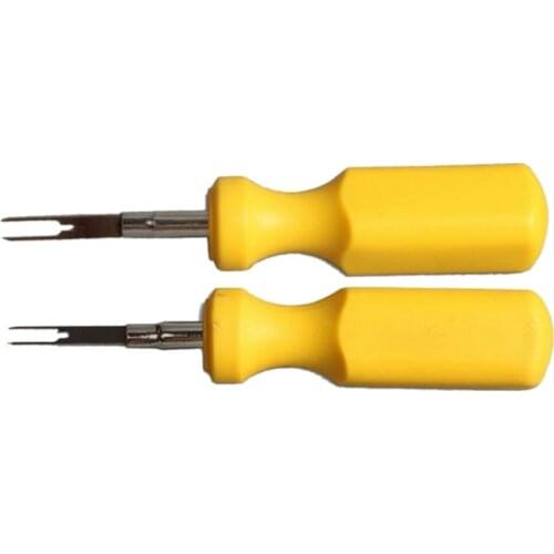 2Pcs/Set 3mm+2mm Car Wiring Connector Pin Release Extractor Puller Auto Terminal Removal Handle Tool for Audi Promotion