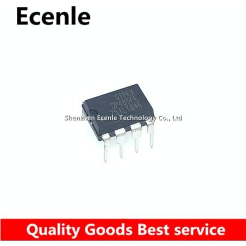 5 Pcs/Lot SP485EEP DIP-8 RS-422/RS-485 Interface IC RS485 10000 kbps temp -40C to 85C 100% New&Original