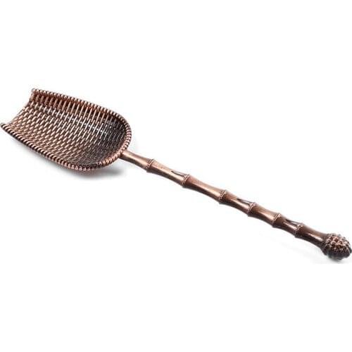 Teaspoon Kung Fu tea set tea can accessories copper alloy and other materials teaspoon tea ceremony accessories