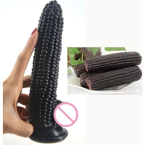 FAAK corn dildo suction cup particle surface extreme vagina stimulate sex toys for women fake penis dick masturbate flirting toy