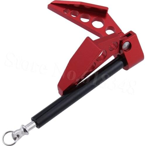 Metal Foldable Winch Anchor Earth For 1/10 Axial SCX10 TAMIYA CC01 RC4WD D90 D110 RC Rock Crawler Climbing Car Decor Parts