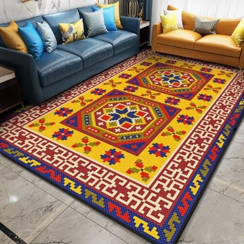 Autumn And Winter Washable Carpets For Living Room Bedroom Area Rugs Modern Geometric 3D Parlor Printing Floor Rug Home Mat Sofa