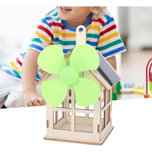 Attractive Science Toy Interesting Intellectual Technological Sturdy Children Toddler House Solar Model for Learning