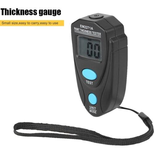 Professional Thickness Gauge Car Paint Film Tester Coating Meter Digital Manual Ultra-precise Measuring Instrument