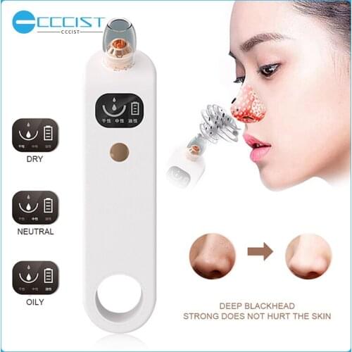 FFFIST Vacuum Cleaner Black Dot Face Ance Blackhead Remover Black Dots Remover Blackhead Vacuum Pore Cleaner Skin Care Tools