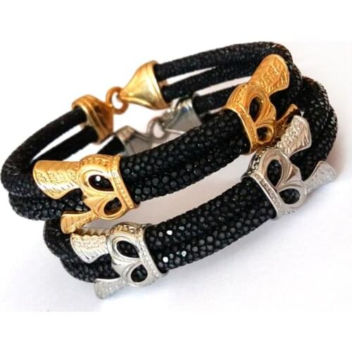 Thailand Leather stingray bracelet for watchBrand Genuine Leather Strap Fashion high end watch accessories luxury