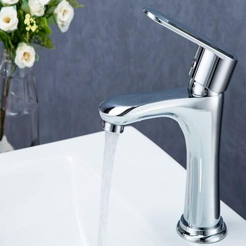 Bathroom Faucets Bathroom Kitchen Wash Faucet Wash Basin Faucet Single Handle Hot&Cold Mixer Water Taps