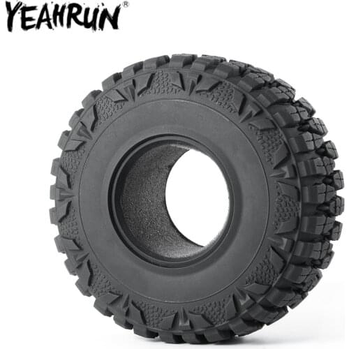 1/2/4PCS 1.9inch Wheel Tires Off-Road Wheel Rubber Tires for 1/10 RC Rock Crawler Car Wraith 90018 Accessories