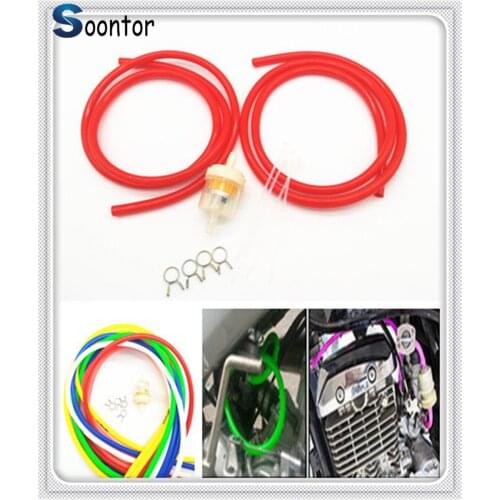 2M Motorcycle Fuel Hose Oil Tube Filter Pipeline Rubber for YAMAHA RD500 FJ600 FZ600 SRX600 YX600 RADIAN FZ700 McQueen SE