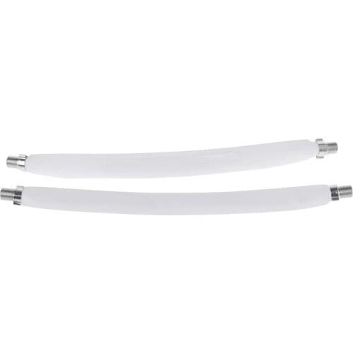 2PCS 50-2250 MHz Window Flat F Connector Cable Coax Coaxial RG6 RG-6Door TV Satellite