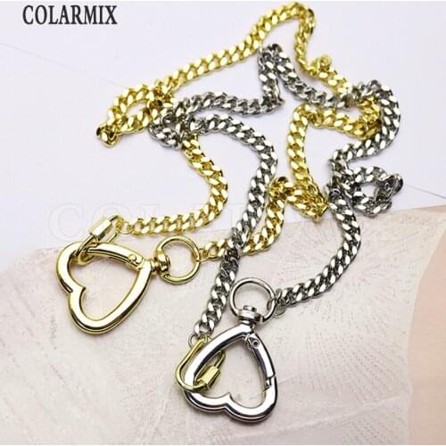 8 Strand Punk chain Necklace Handmade Punk Necklace hip pop necklace jewelry necklace Long necklace women jewelry 9804