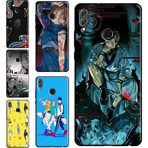 Jujutsu Kaisen Anime Phone Case For Huawei Honor 10i 10 10X Lite 20 Pro 4C 6C 7C 7A 8A 9A 8X 9X Cover Coque
