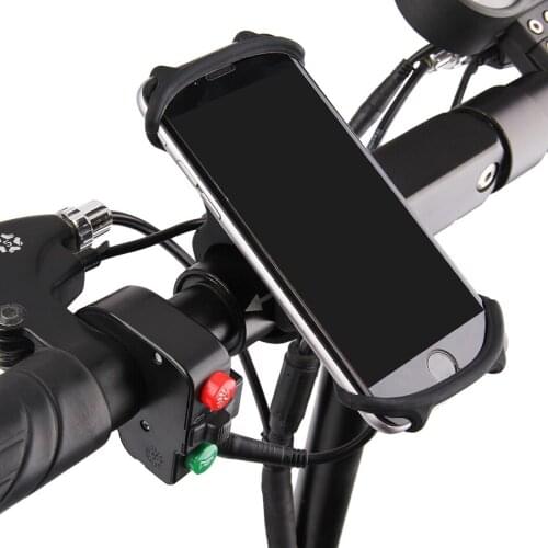 Bicycle motorcycle Mobile Phone Holder Universal Cell Phone Holder Bike Handlebar Clip Stand GPS Mount Bracket For iPhone XS max