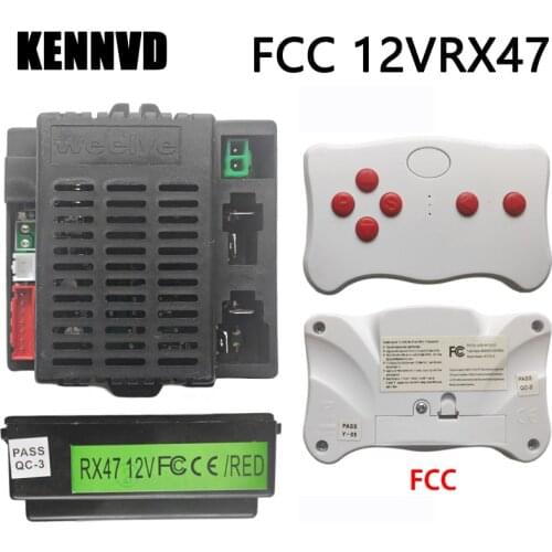 Weelye FCC RX47 childrens electric car car accessories, ride on baby electric toy car 2.4G bluetooth remote control receiver