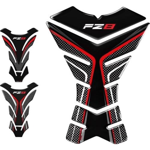 FZ8 Fazer FZ 8 Motorcycle Tank Pad Protector Carbon-look Decals Stickers Case for Yamaha FZ8S Fazer FZ8