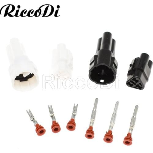 5/10/20Set Kit Black White Sumitomo 2.2 Series MT Sealed Style 3 Position Male Female Automotive Connector 6187-3231 6180-3241