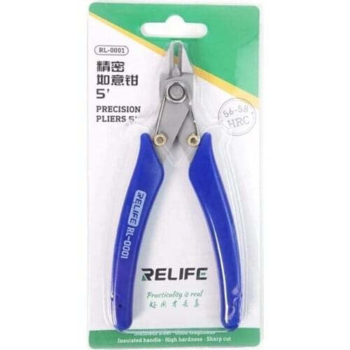 Sunshine RL-0001 Nipper Hand Tool Practical Mini Electronic Pliers Diagonal Side Cutting Pliers Cable Wire Cutter Pry Open Tools
