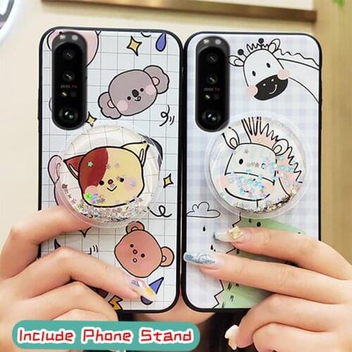Fashion Design For Girls Phone Case For Sony Xperia1 III For Woman Waterproof Silicone Original
