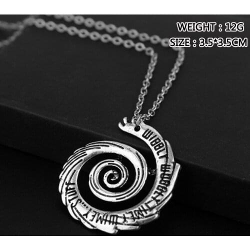MQCHUN Movie Doctor Necklace Dr Mysterious Wibbly Wobbly Timey Wimey Alloy Link Chain Charm Pendant Jewelry For Men-30