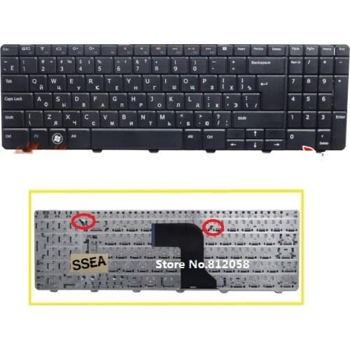 SSEA Brand New RU Keyboard for Dell Inspiron 15 15R N5010 M5010 N M 5010 laptop Russian Keyboard free shipping