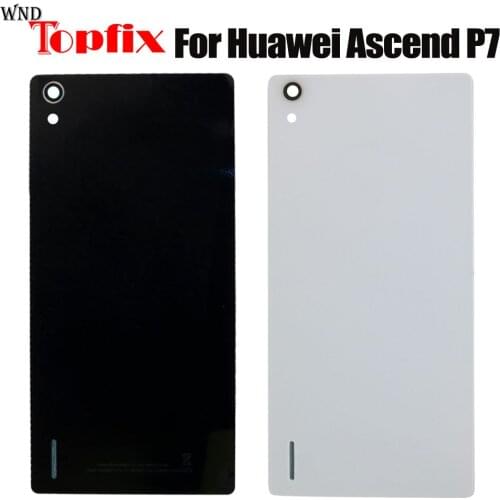 New Battery Back Cover For HuaWei Ascend P7 Housing Glass Battery Cover For HuaWei Ascend P7 Back Cover