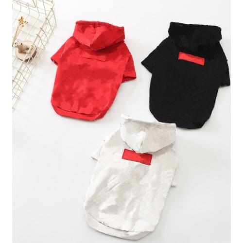 Printing Dog Hoodies Fashion Design French Bulldog Hoodies Pet Puppy Chihuahua Clothing Puppy Cat Fashion Dog Apparel Hoodie